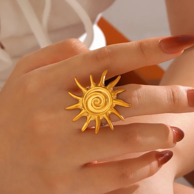 ✨☀️ Bague Soleil - Soleil Sacré