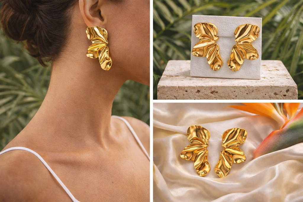 🌺Solara - Boucles d’Oreilles