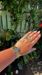 Bracelet Éclosion Dorée 🌸🌿