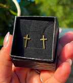 Boucles d’Oreilles Croix Élégance ✝️✨