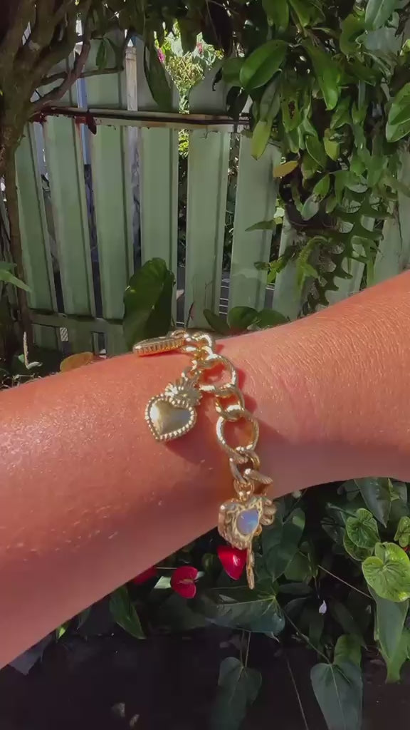 Bracelet Éclosion du Cœur 🌸🌿