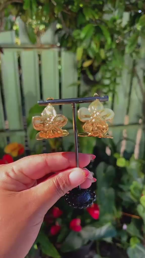 Boucles Éclosion Dorée 🌸🌿